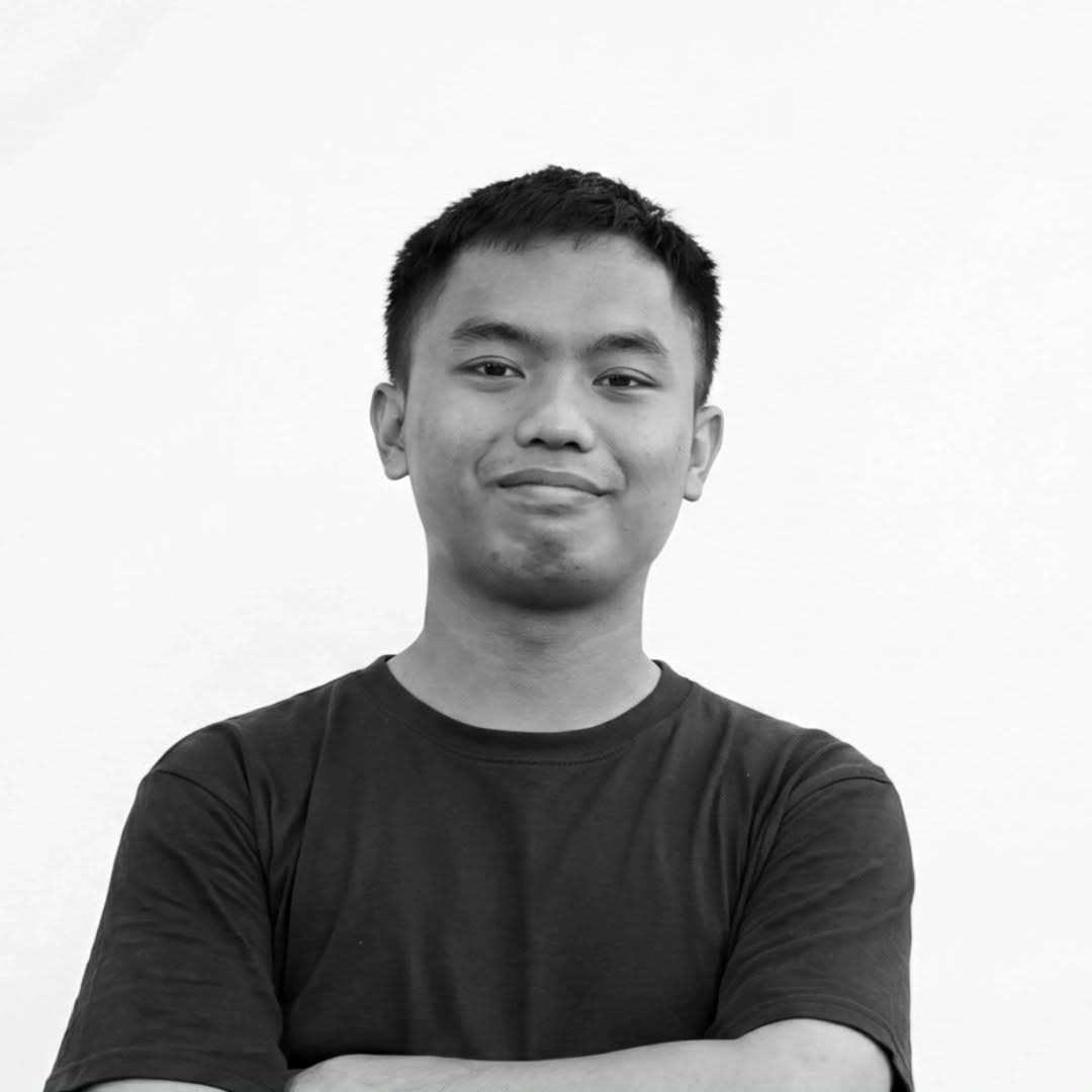 Smiling portfolio owner portrait