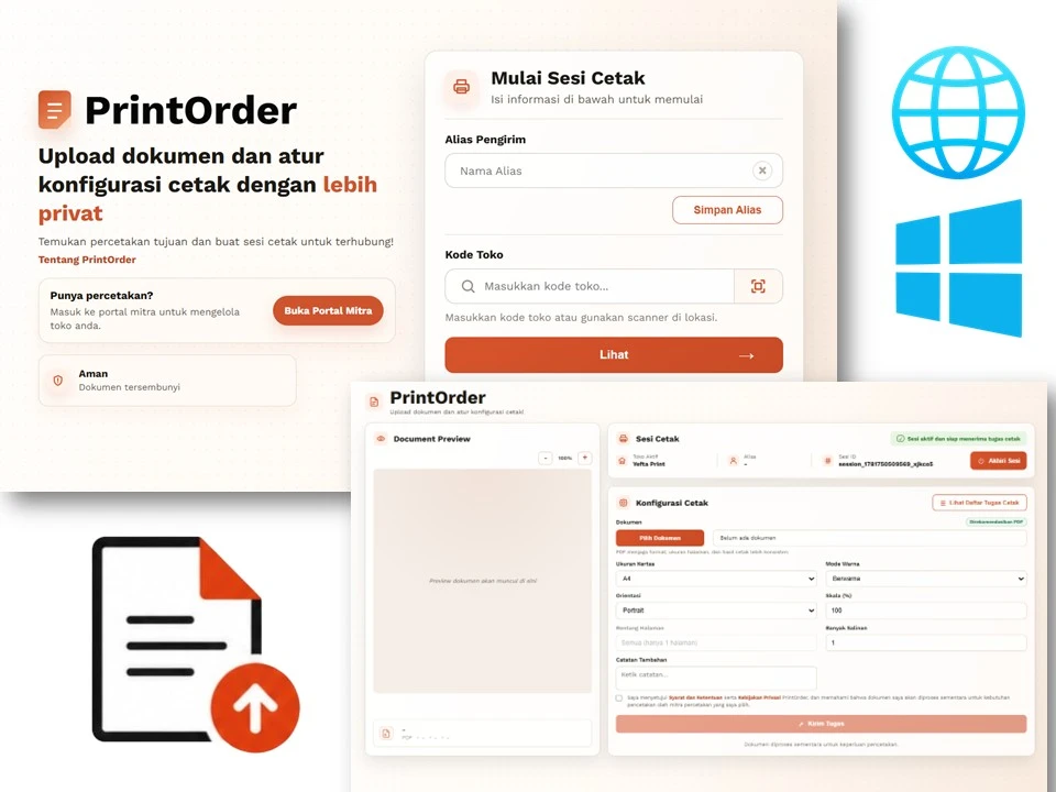 UX wireframe workspace